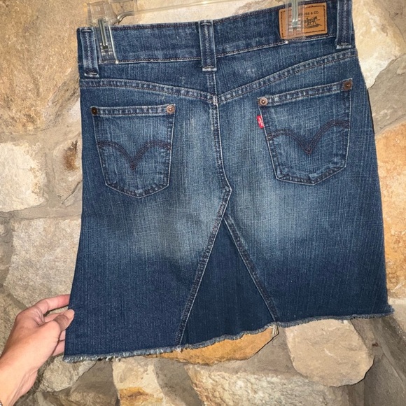 Levi's Denim - Levi's Blue Vintage A-line Skirt